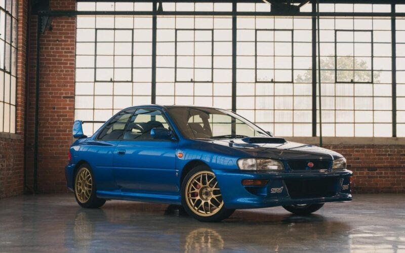 Subaru Impreza 22B-STI 1997 prototipo