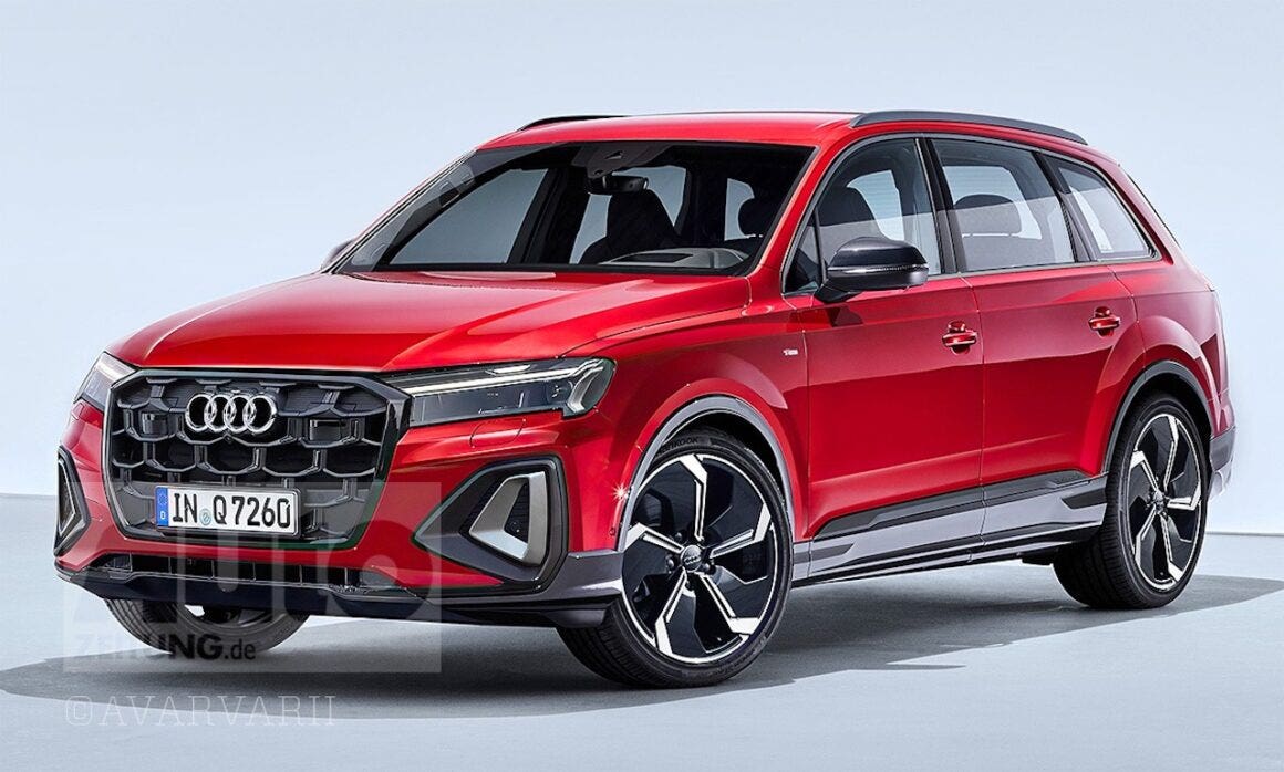 Audi Q7 render
