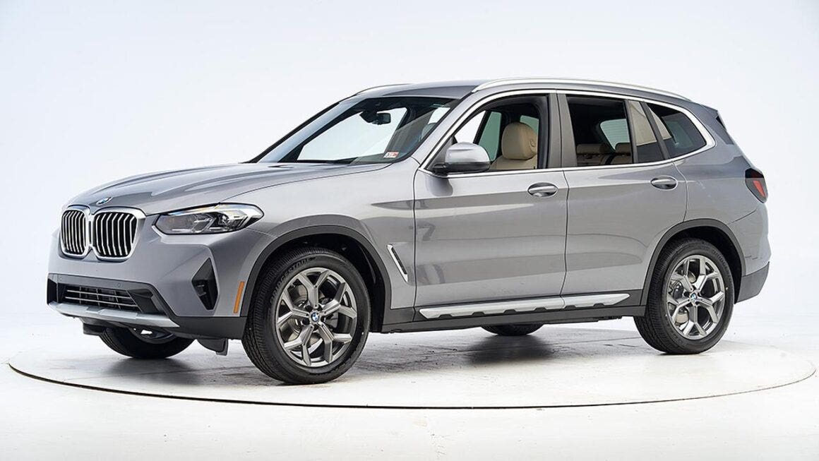 BMW X3 2023 IIHS