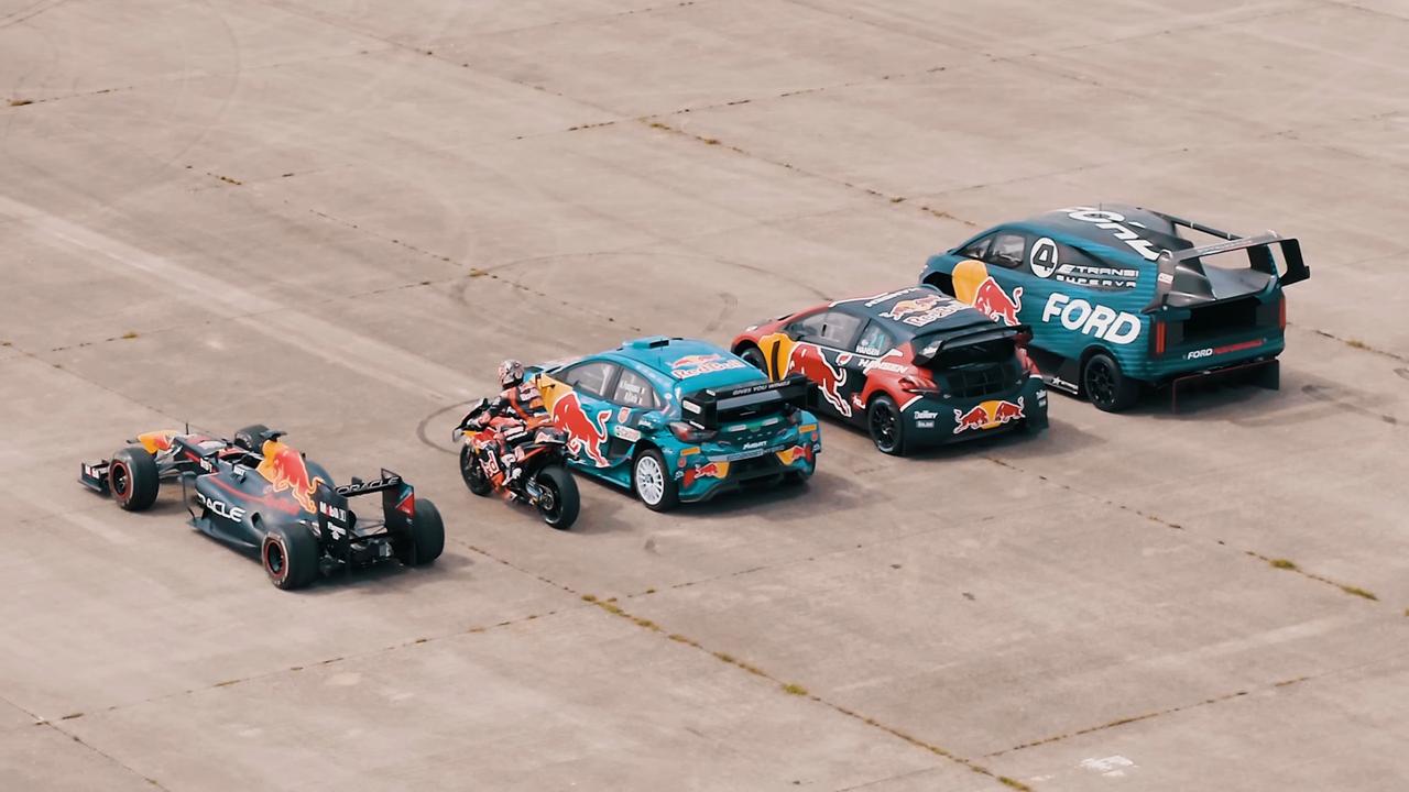 Red Bull veicoli drag race