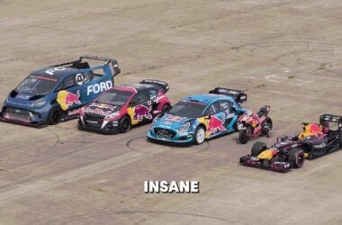 Red Bull veicoli drag race