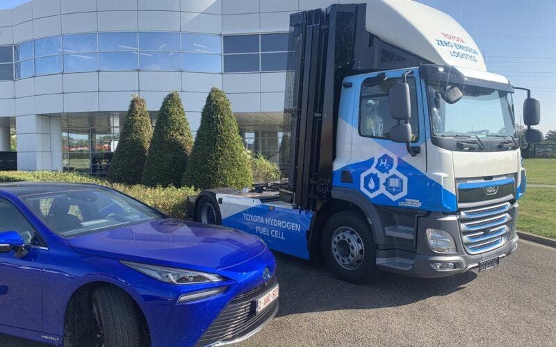 VDL Groep Toyota camion a idrogeno