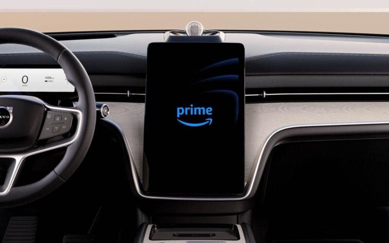 Volvo Amazon Prime Video YouTube