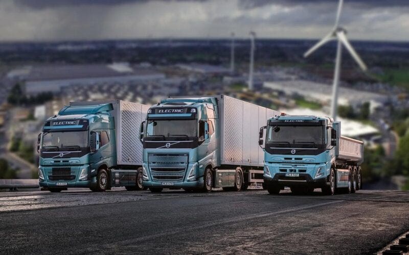 Volvo Trucks camion elettrici Gand