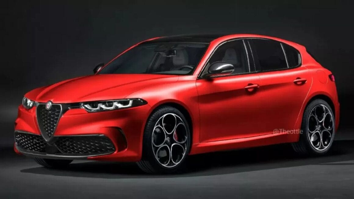 Alfa Romeo Giulietta render