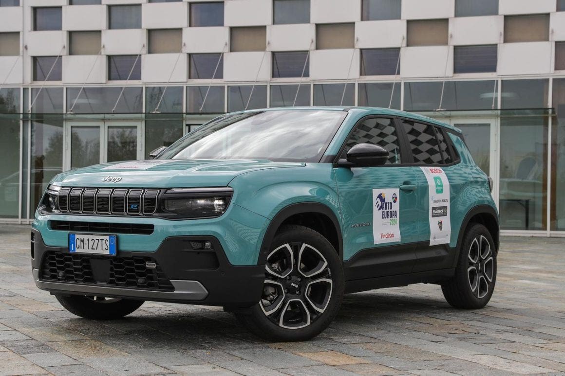 Jeep Avenger Auto Europa 2024