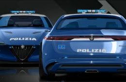 Nuova Alfa Romeo Giulia Polizia