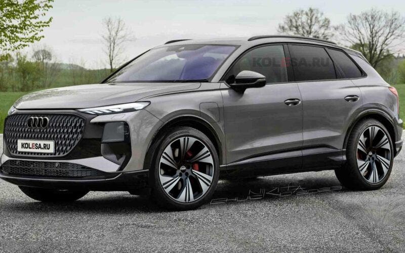 Nuovo Audi Q3 render Kolesa