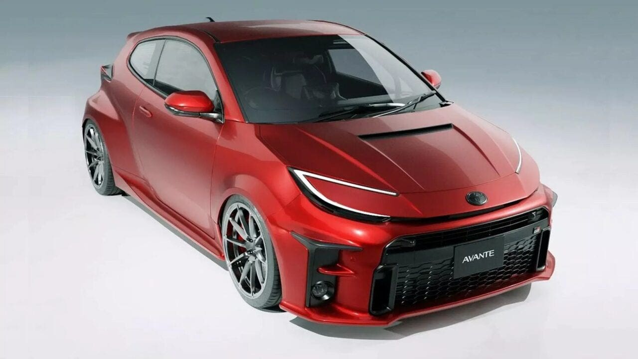 Toyota GR Yaris render Avante Design