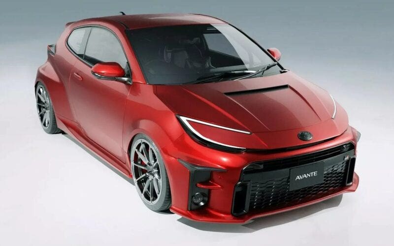 Toyota GR Yaris render Avante Design