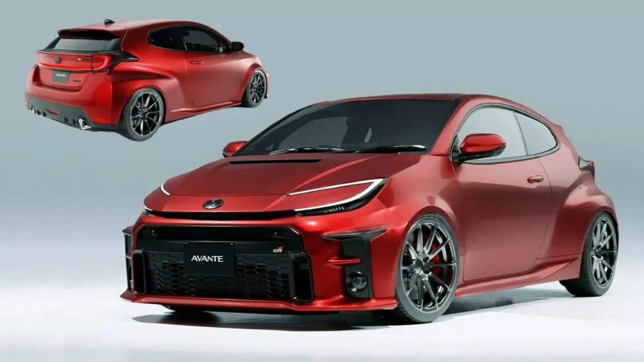 Toyota GR Yaris render Avante Design
