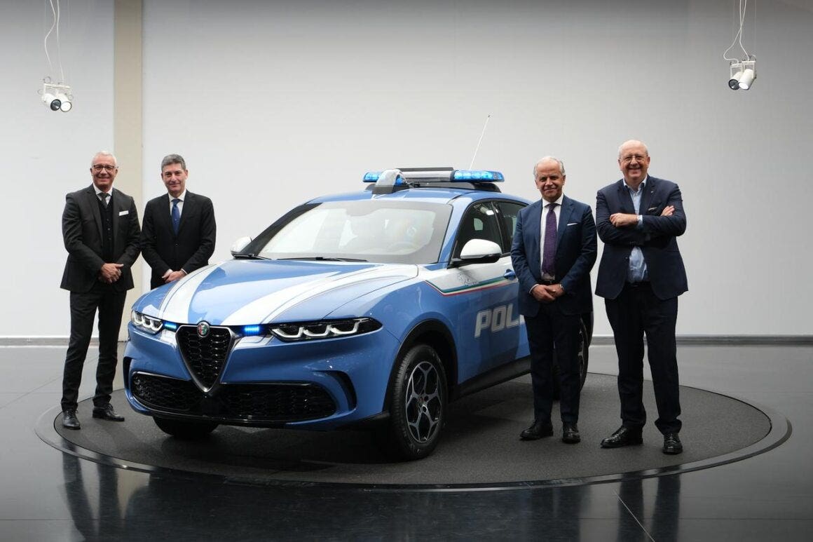 Alfa Romeo Tonale Polizia di Stato