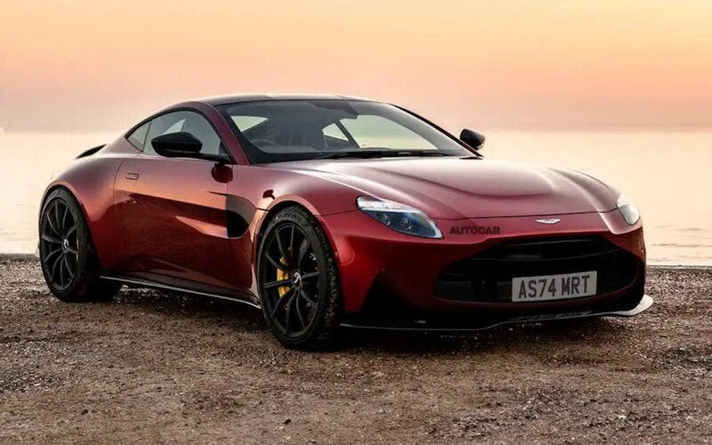Aston Martin Vantage 2024 render Autocar
