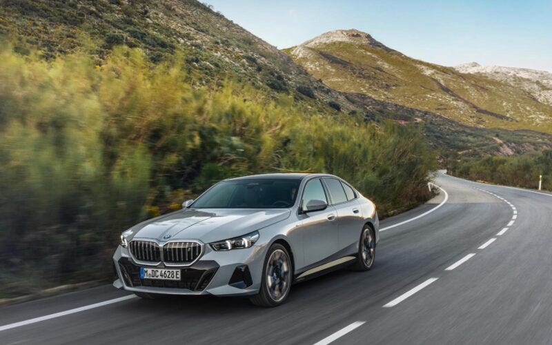 BMW Serie 5 elettrica