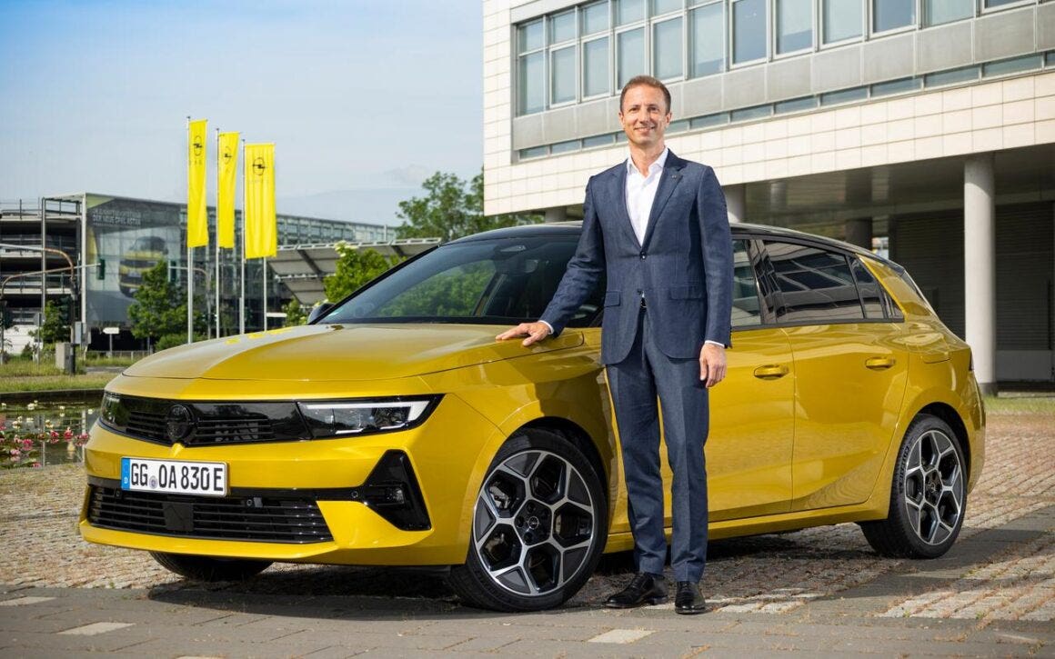 Florian Huettl CEO Opel