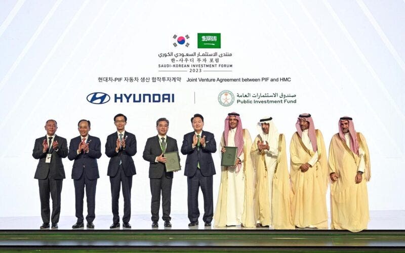 Hyundai joint-venture Arabia Saudita