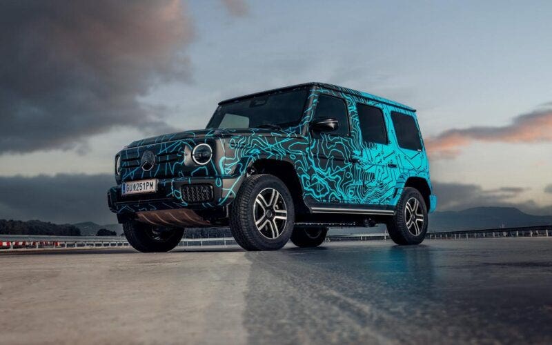 Mercedes EQG foto ufficiali