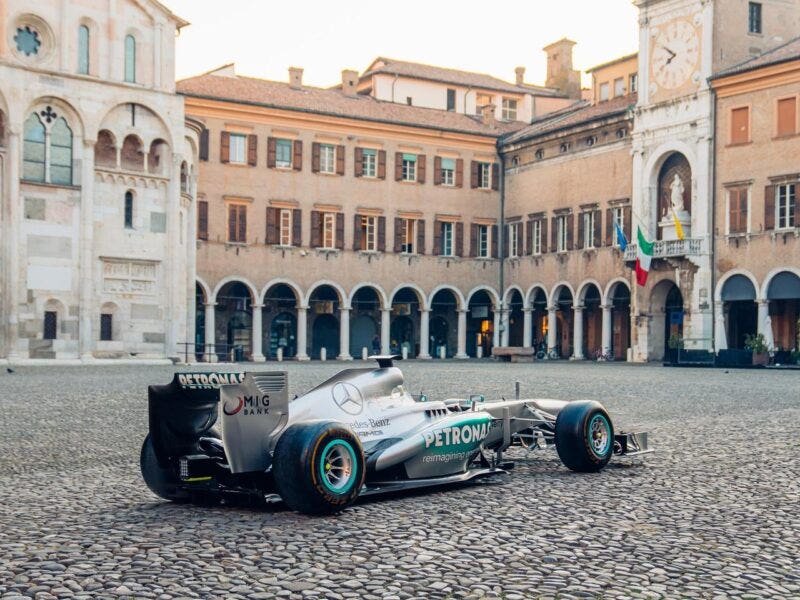 Mercedes F1 W04 2013 asta