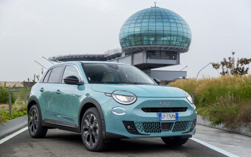 Nuova Fiat 600 Hybrid Italia