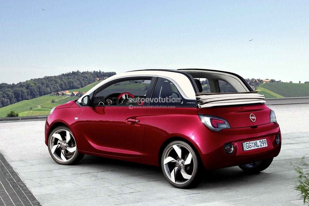 Opel Adam render