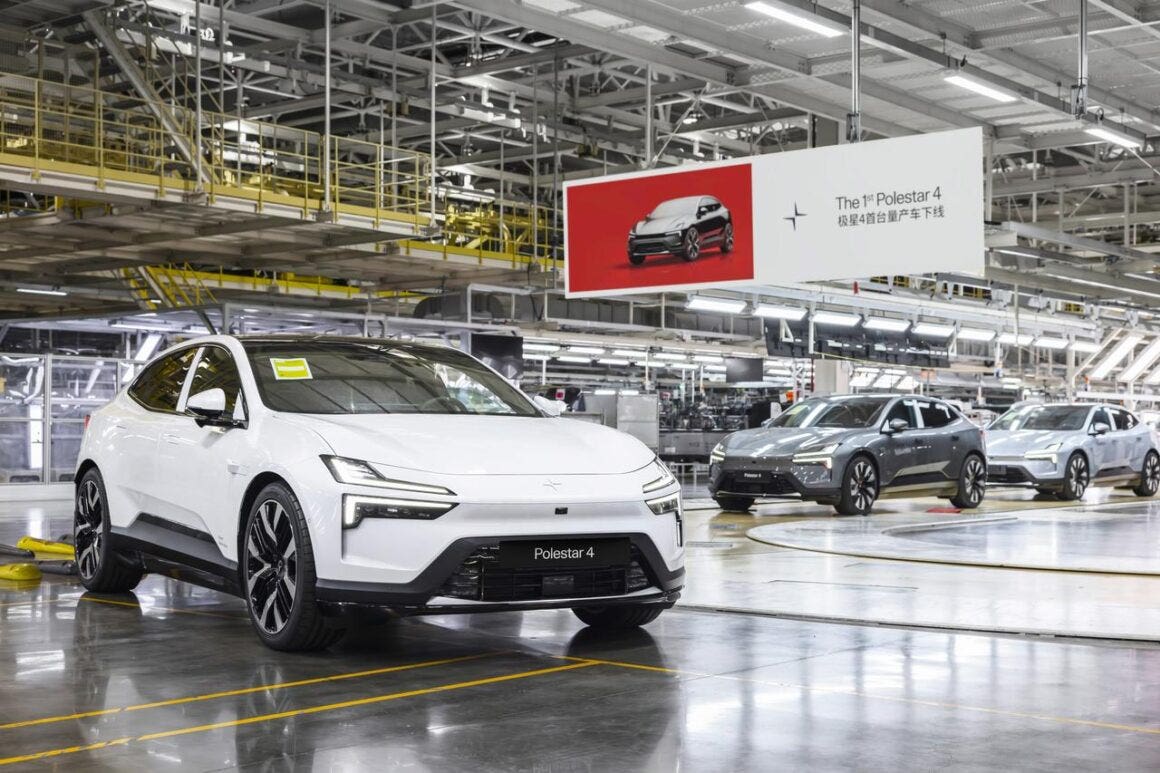 Polestar 4 inizio produzione