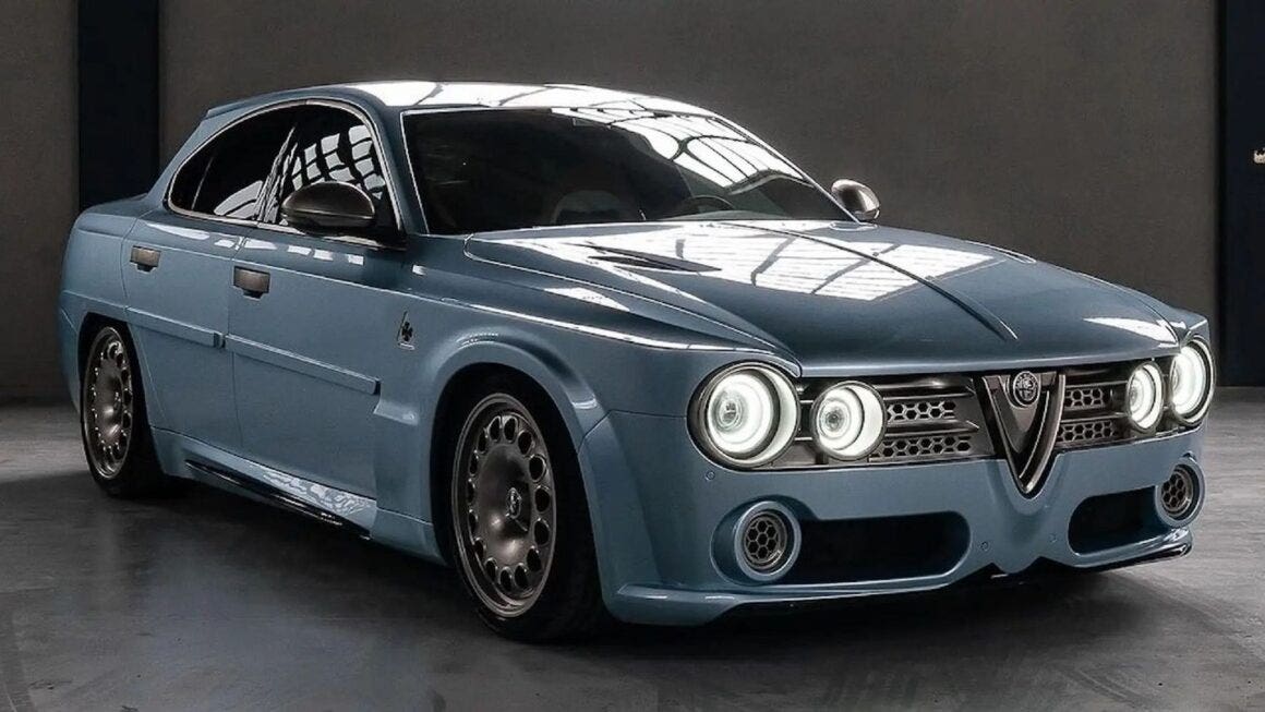 Restomod Alfa Giulia TI Classic 1963