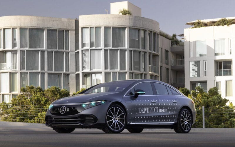 Mercedes guida autonoma