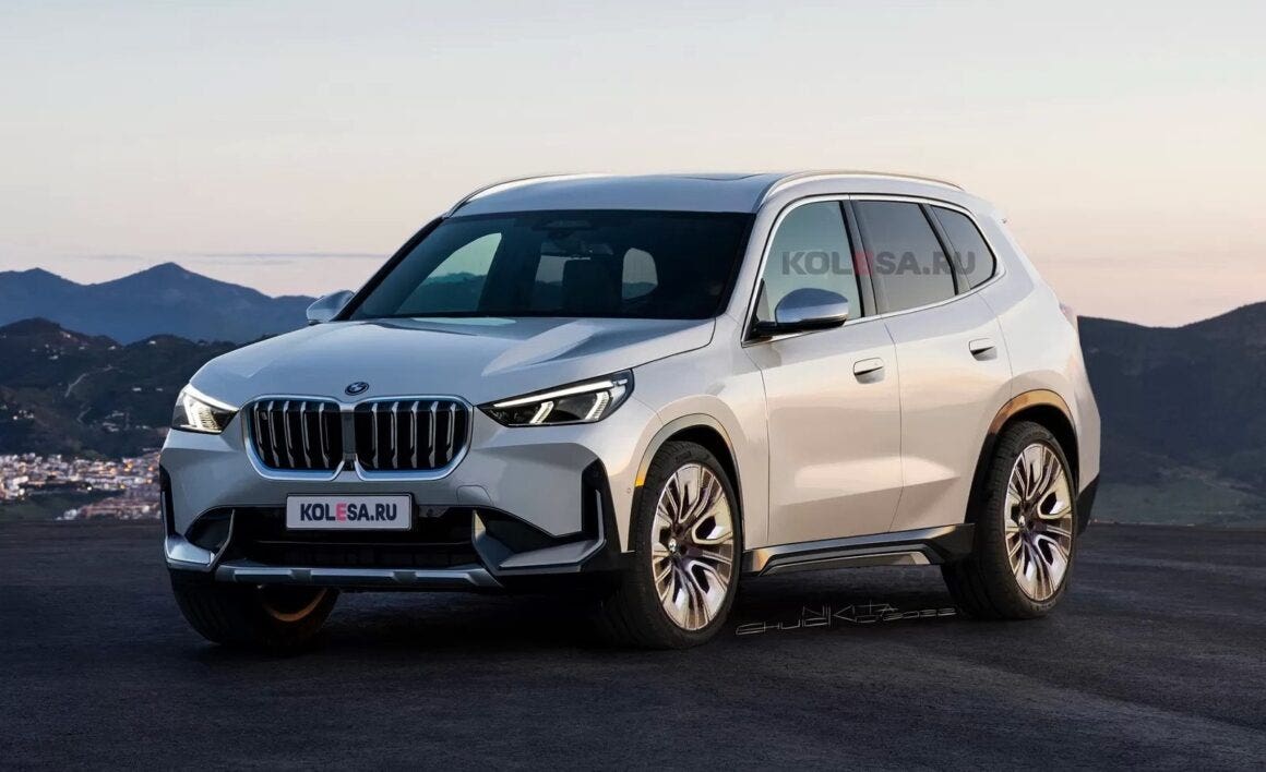 BMW X3 2024 render