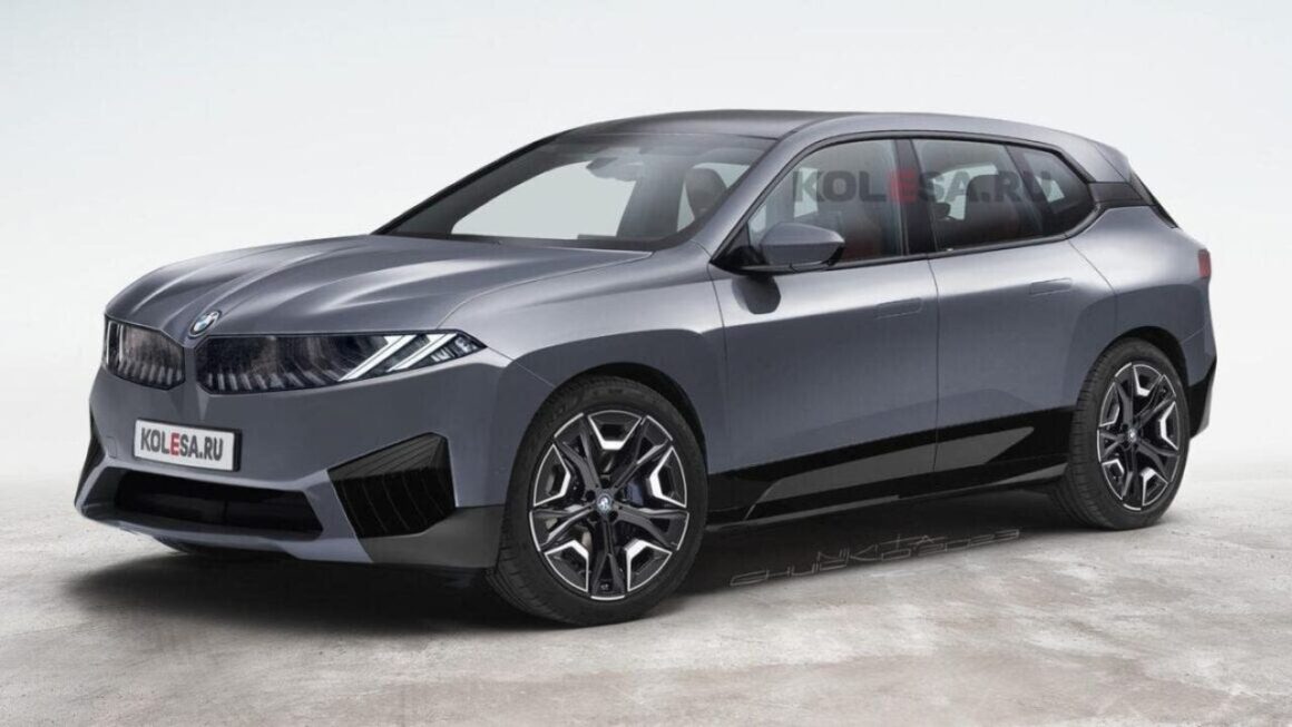 BMW iX3 2025 render