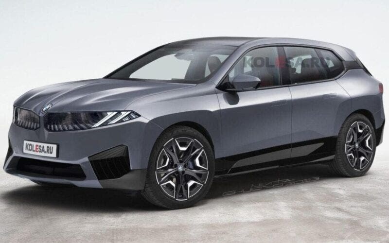 BMW iX3 2025 render