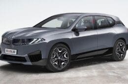 BMW iX3 2025 render Kolesa