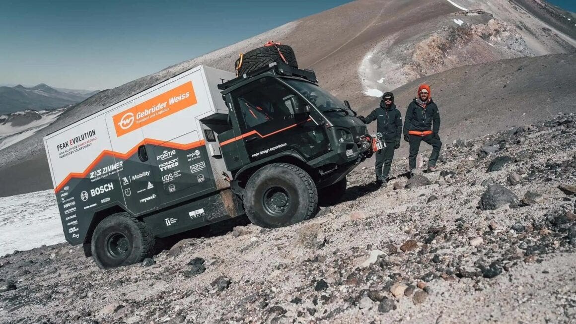 Camion a energia solare
