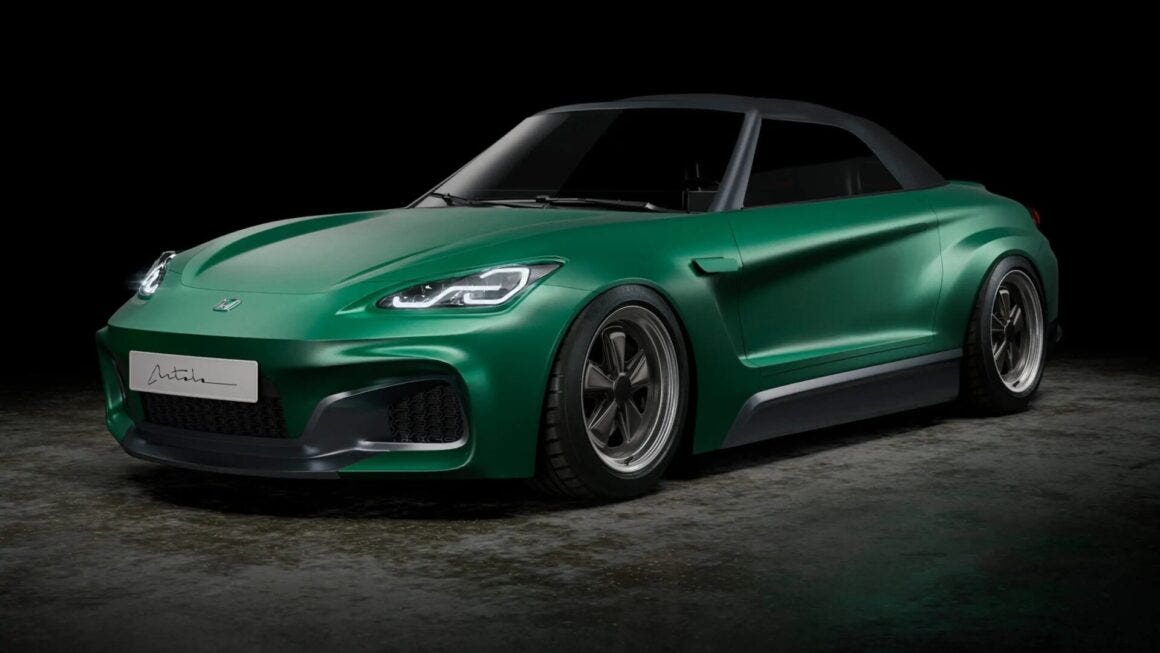 Honda S2000 2024 render