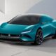 Jaguar GT elettrica 2025 render