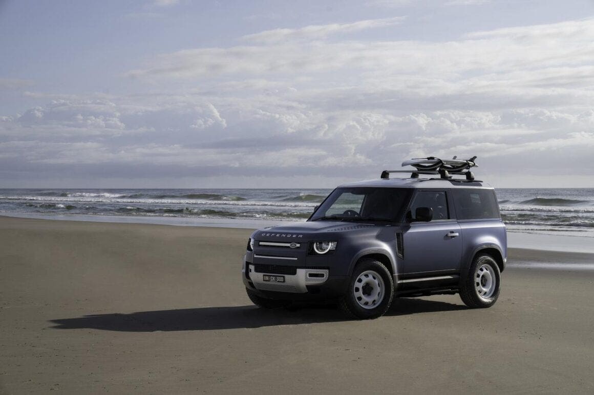 Land Rover Defender Pacific Blue Edition