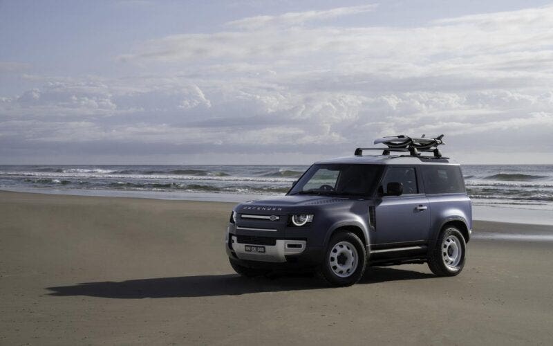 Land Rover Defender Pacific Blue Edition