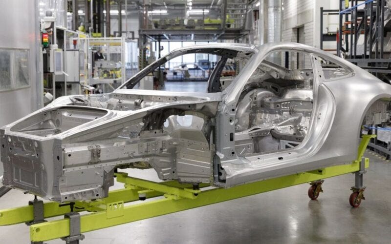 Porsche H2 Green Steel