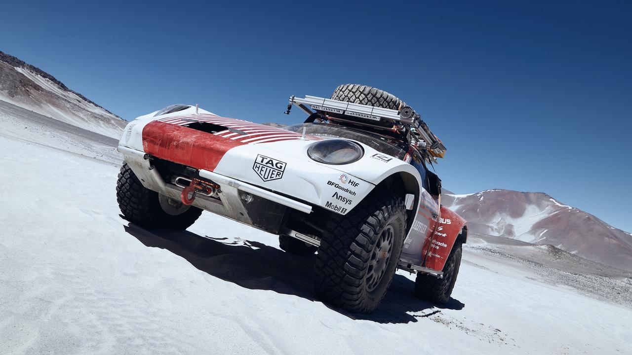 Porsche 911 record mondiale altitudine