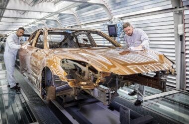 Porsche stabilimento Lipsia