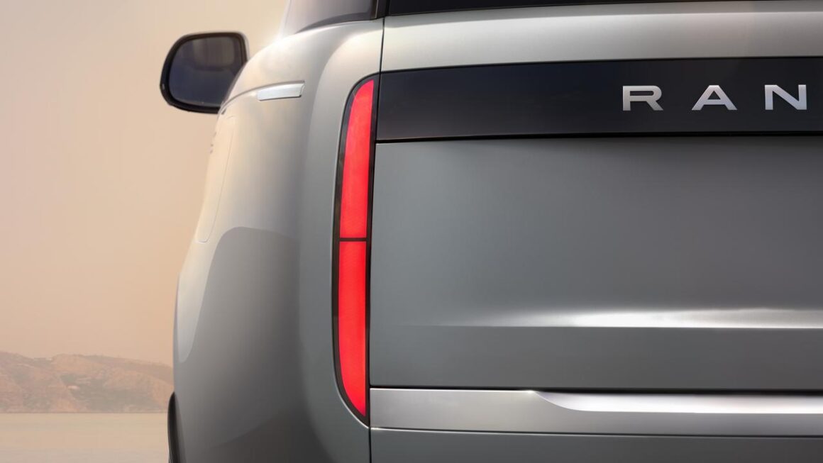 Range Rover Electric teaser