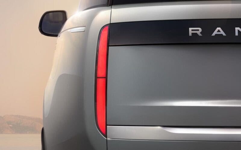 Range Rover Electric teaser