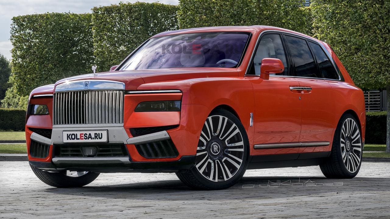 RollsRoyce Cullinan 2025 il nuovo restyling potrebbe essere così