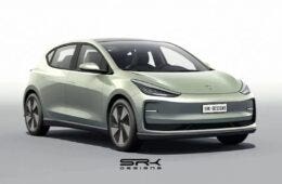 Tesla Model 2 render