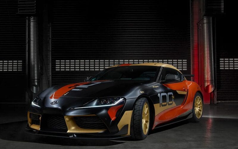 Toyota GR Supra GT4 100th Edition Tribute