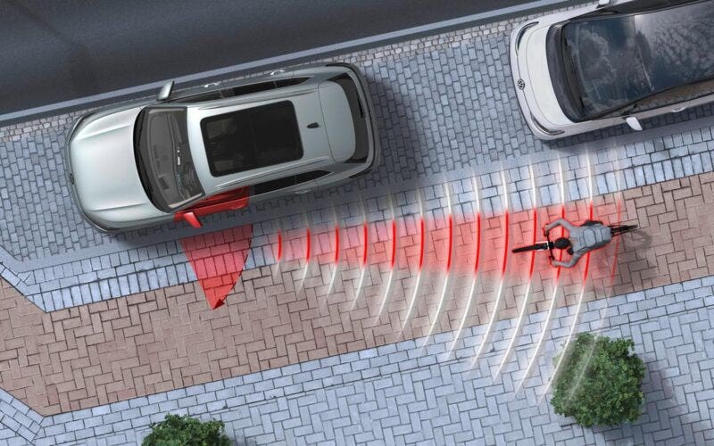Volkswagen Exit Warning System