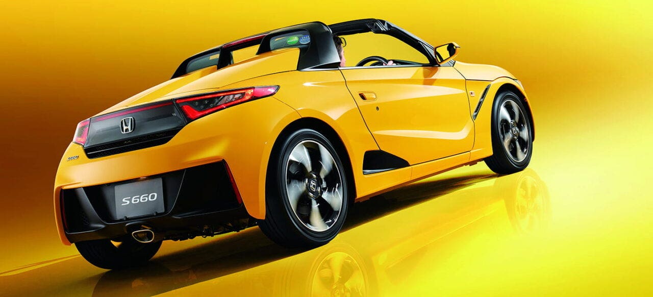 Honda S660 Yellow Color