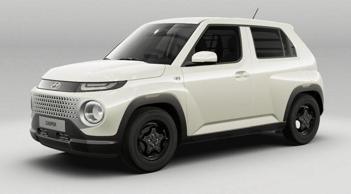 Hyundai Casper 2024 render