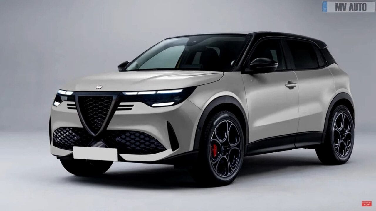 Alfa Romeo Milano render