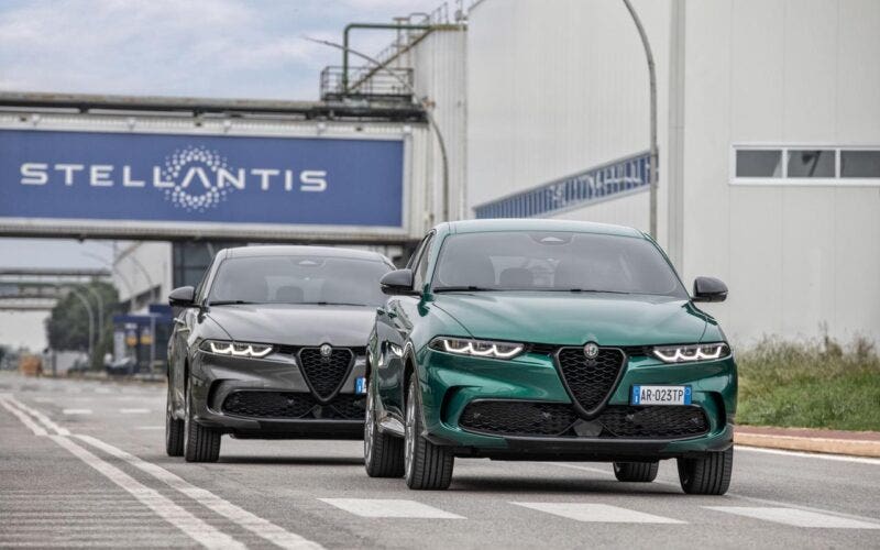 Alfa Romeo vendite 2023 Italia