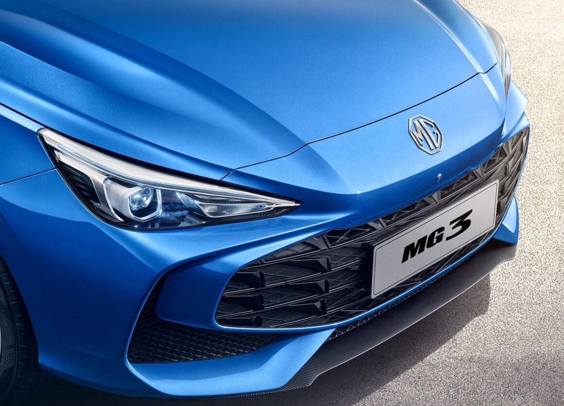 MG MG3 2025 teaser